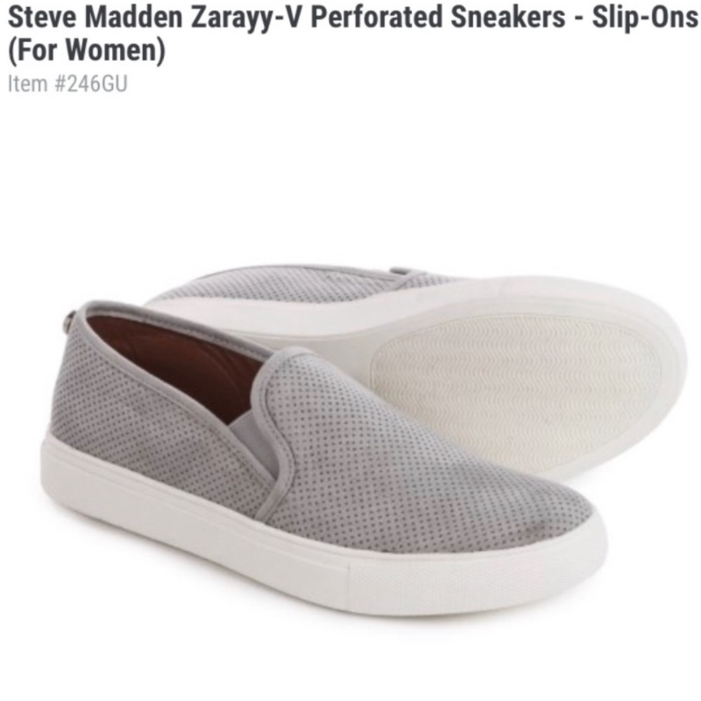 Steve Madden Zarayy Grey Shoes